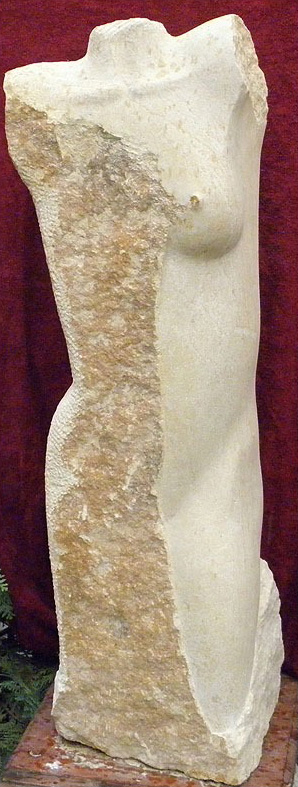 miro pozar socha torso zena